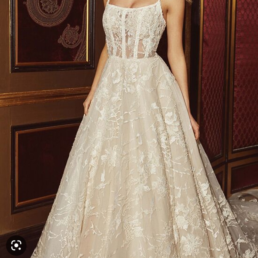 Calla Blanche Claire wedding dress